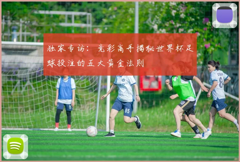 独家专访:竞彩高手揭秘世界杯足球投注的五大黄金法则